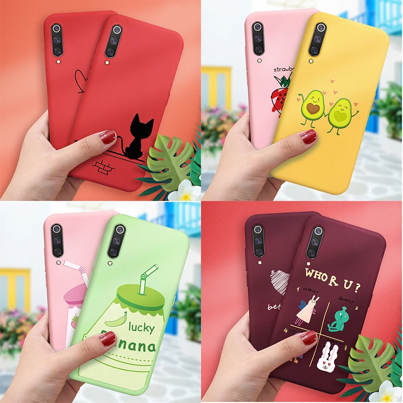 Ультратонкий чехол для телефона Xiaomi Mi 8 Lite 9 A2 матовый 6X цветов SE T Mi9t Mi9SE Mi9 t