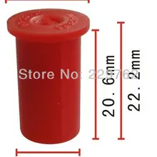 100 шт в наборе, фильтр уплотнительная пробка автоматическое пластиковое крепление автомобильные крепления из пластика автомобильные зажимы автомобиля пластиковый зажим