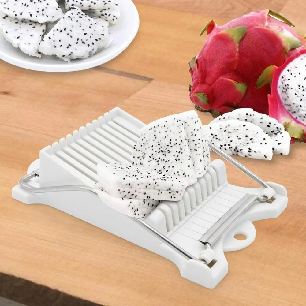 Meat Slicer Stainless Steel 10 Cutting Wires Boiled Egg Fruit