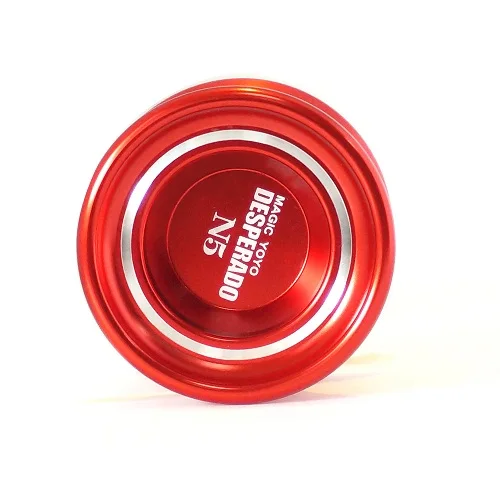 Magic yoyo N5 yoyo thug yoyo CNC металлические подшипники профессиональные игрушки йойо специальный реквизит diabolo Жонглирование - Цвет: red