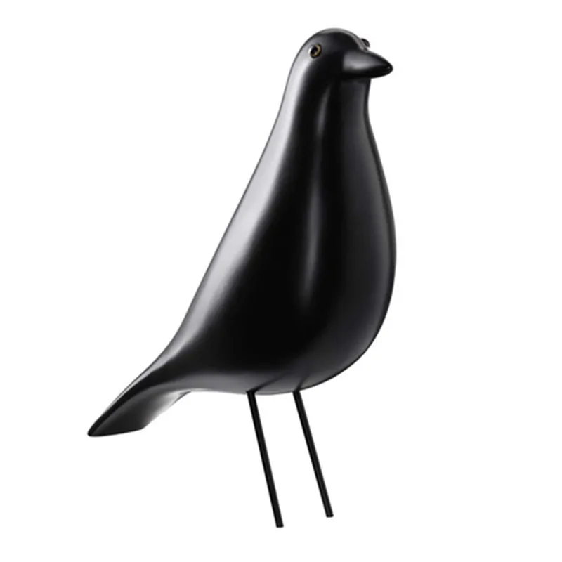 

Nordic Resin Simulation Birds Figurines Creative Fashion Decor Pigeon Ornaments Desktop Crafts Home Window Decor Christmas Gifts