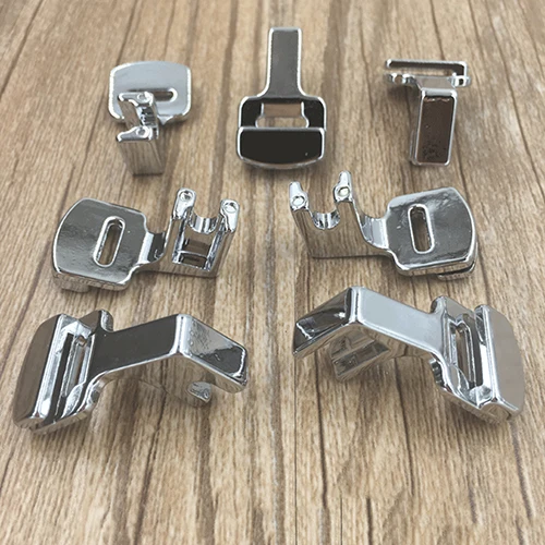 

Fold Rolled Hem Presser Foot Feet Kit for Overlock Overcasting Sewing Machine