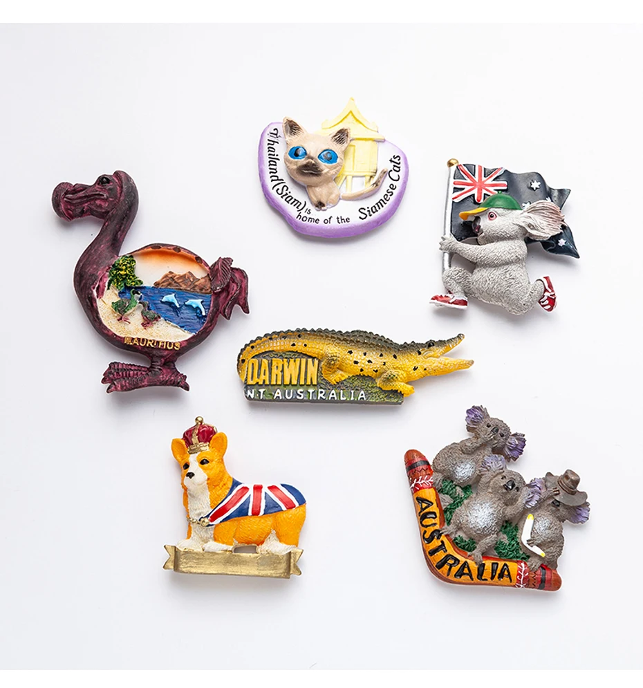 3D Animals Fridge Magnet 07