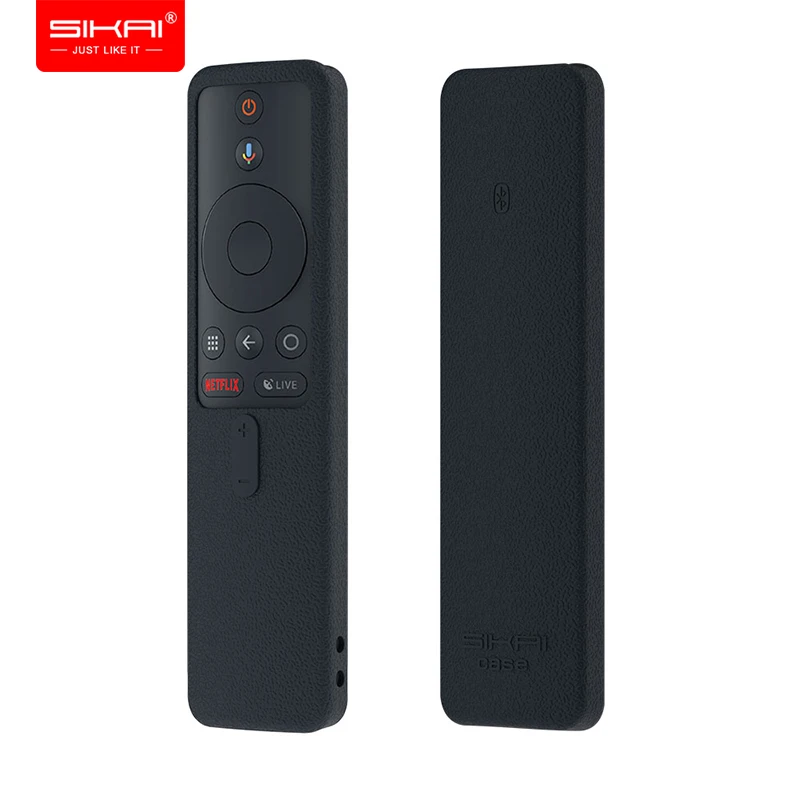 

Cases for MI Box S Xiaomi Mi Smart TV Voice Remote Control Silicone Protective Cover Black Red Blue Green Colorful