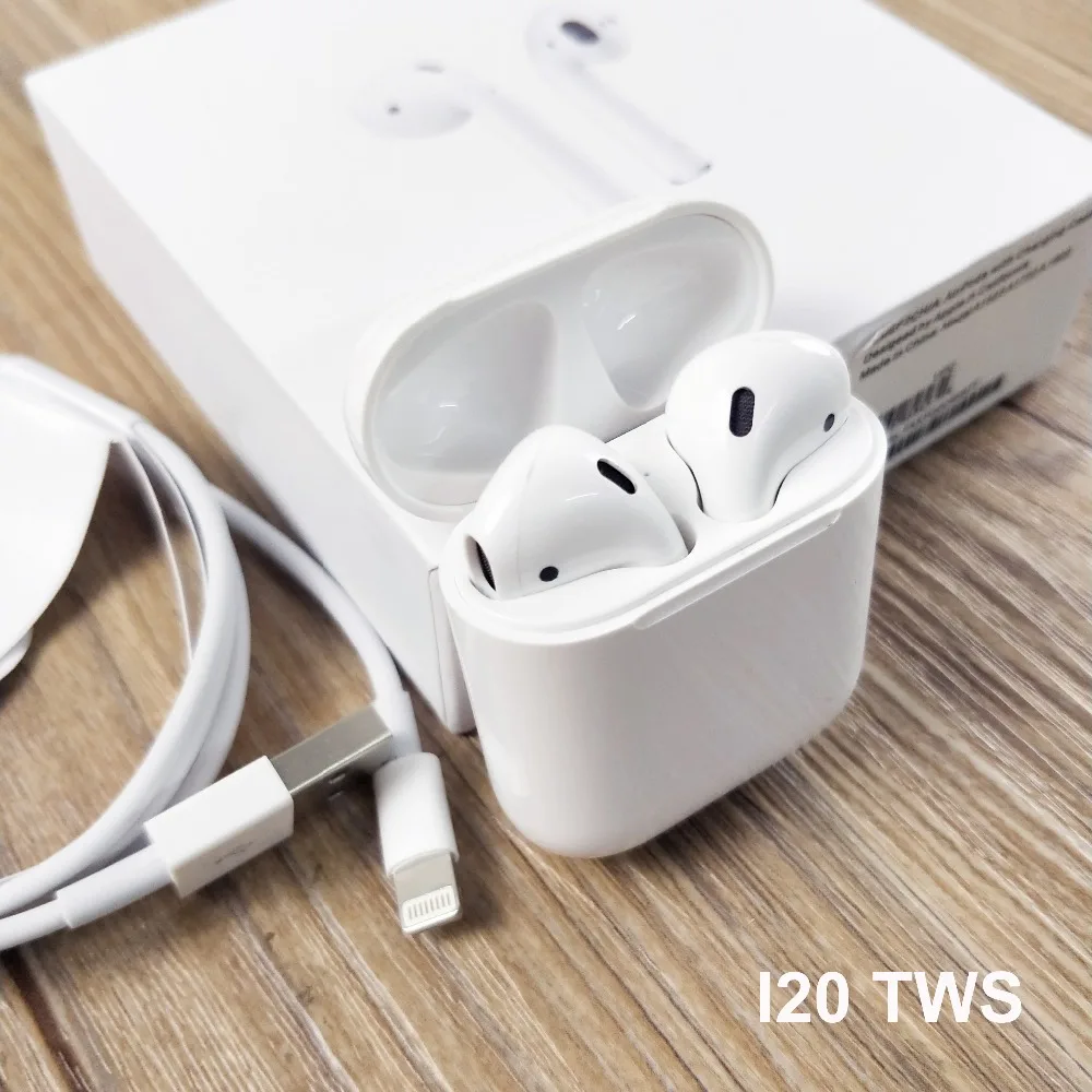 

2019 i20 TWS Bluetooth ear Earbuds Air XY Wireless PK w1 chip Earphone 1:1 size for xiaomi earphone headphones headsets pods