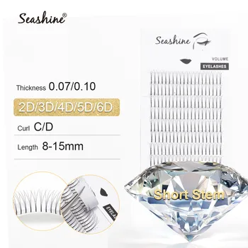 

Volume Lashes Premade Fans 3D Long Stem Eyelash Extensions hand made Individual Lashes Fans Lash Natural Long For free shipping