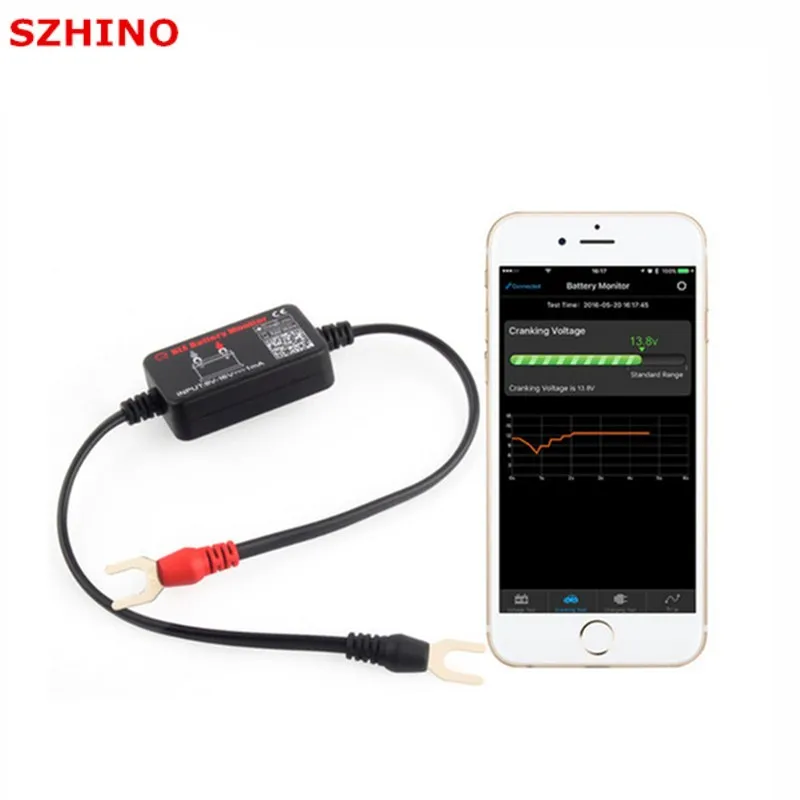 12V Bluetooth 4.0 BM2 Battery monitor Tester Diagnostic Tool for