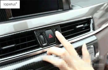 

Lapetus Accessories Fit For BMW X1 F48 2016 - 2020 ABS Central Air Conditioning AC Outlet Vent Panel Molding Cover Kit Trim