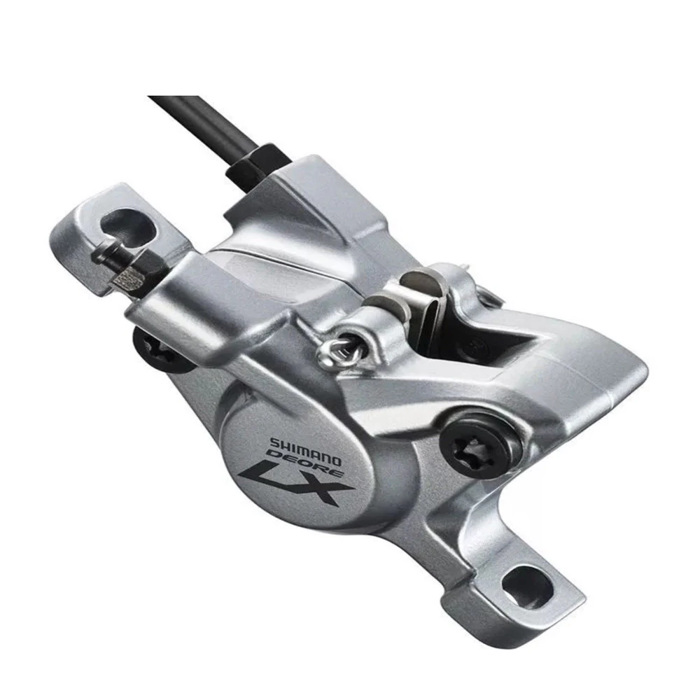 

Shimano Bicycle BR-T675 LX calliper post mount without rotor or adapters Black Silver Front or rear.