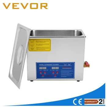 

Ultrasonic Cleaner 6L Heated Ultrasonic Cleaner with Digital Timer Jewelry Watch Glasses Cleaner Large Capacity Cleaner