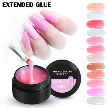 

Nails Extension Gel Quick Building Nail Tips 15ml Art Manicure Accessories SK88