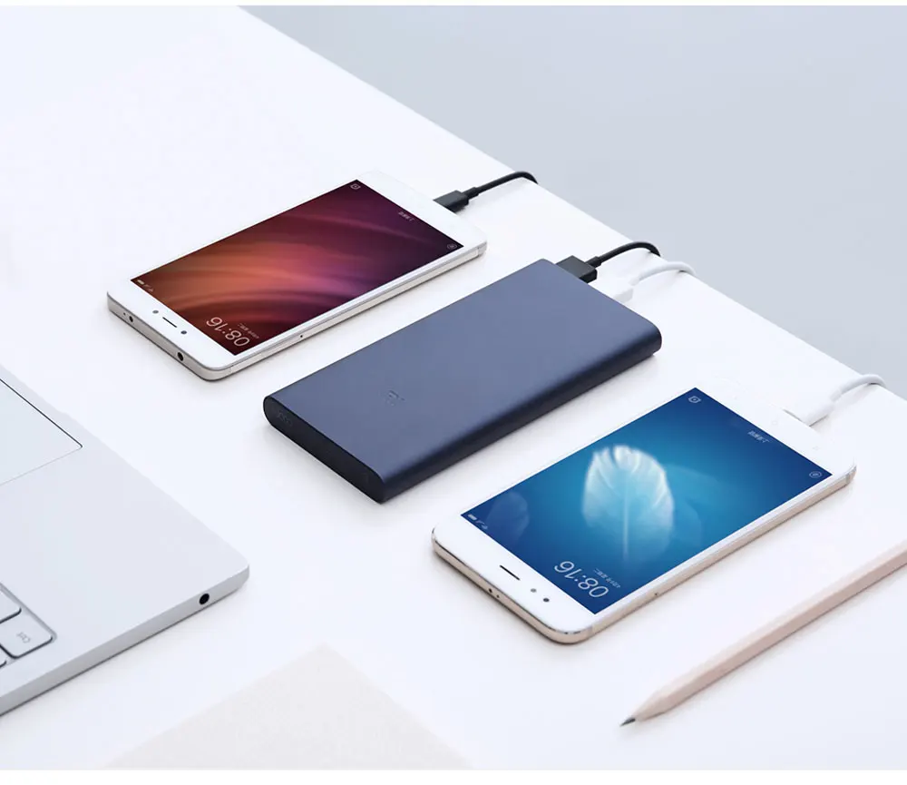 Xiaomi Power Bank 2 10000mAh Mi Powerbank Quick Charge External Battery Micro USB Portable Bateria External Portable Charger (4)