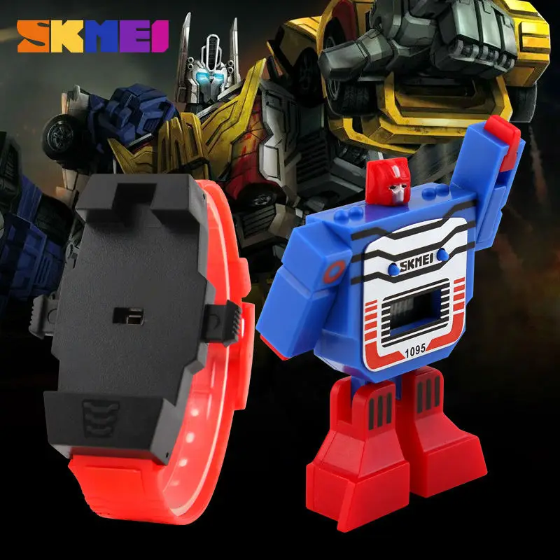 skmei robot watch
