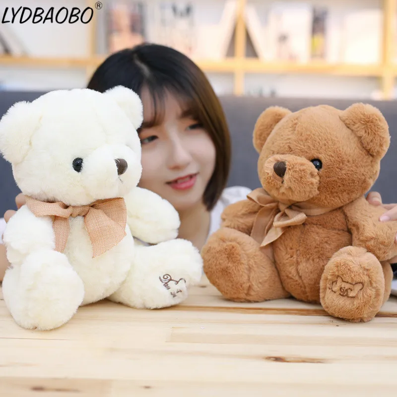 LYDBAOBO 1 шт. 20 см Kawaii плюшевый мишка плюшевая кукла милый Мишка игрушка с животными