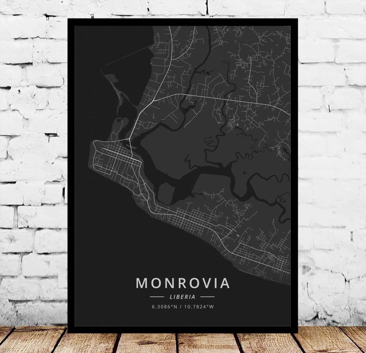 Monrovia Liberia Poster | Дом и сад