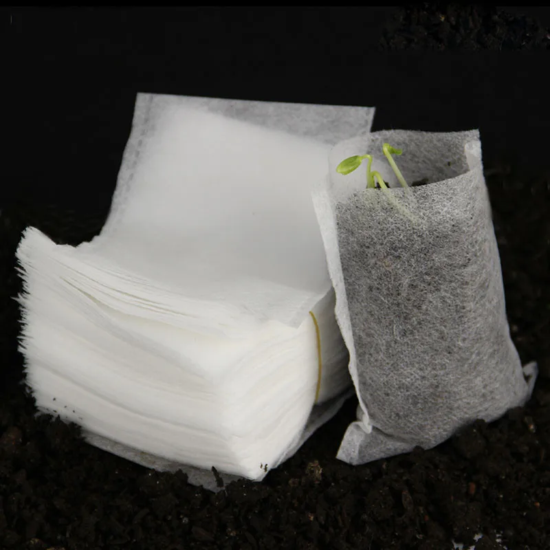 10 шт. кассеты для рассады-мешки для растений ткани садовые мешки для питомника