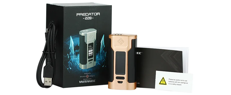 WISMEC Predator 228 TC MOD W/O Battery