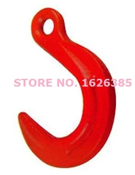 

3Ton G80 small eye foundry hook industrial grade lifting rigging hoist hook crane winch chain ,boat part,marine hardware