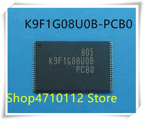 NEW 10PCS LOT 10pcs lot K9F1G08U0B PCB0 K9F1G08UOB PCBO K9F1G08U0B K9F1G08UOB TSSOP 48 IC