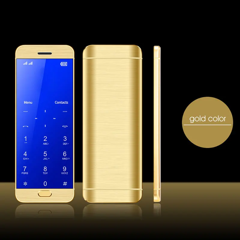 Ultra thin Card Smart Phone Student Lady Mobilephone 1.54 inch Touch Mini Cellphone MP3 MP4 Music Playing Bluetooth Dialer (19)