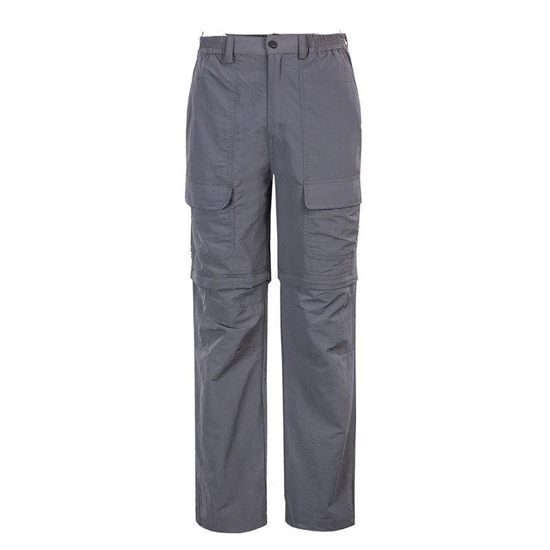 Deportes al aire libre pantalones largos para los hombres de secado rápido impermeable Camping senderismo Trekking pantalones de lluvia hombre cubierta de la lluvia de pesca Pantalones