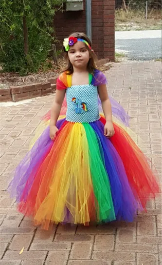 my little pony tutu dress