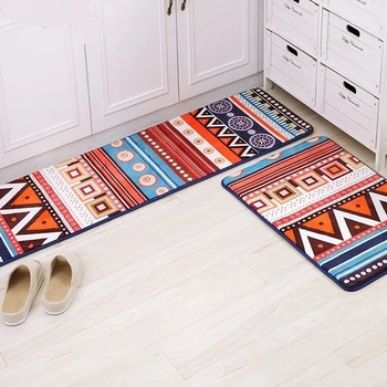 

Geometric Bohemia Style Fashion Soft Tapete Kitchen Non-Slip Floor Mats For Living Room Bedroom Doormat Home Decor Carpet Rugs