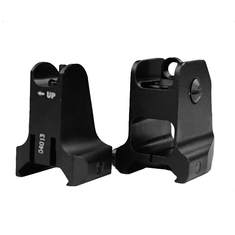 Full metal AR 1.5 fixed rear sight and the front sight in
