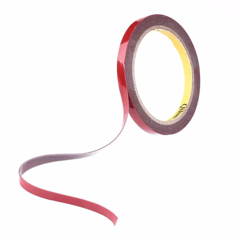

Vehemo 8mm Wide Double Face Sticker Car Vehicle Auto Genuine Super Sticky Durable High
