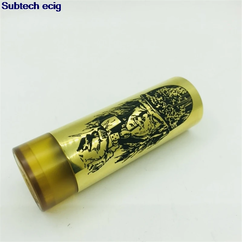 Новый стиль тонкий кусок мод с Carnage RDA модов комплект Боковая кнопка огня латунь