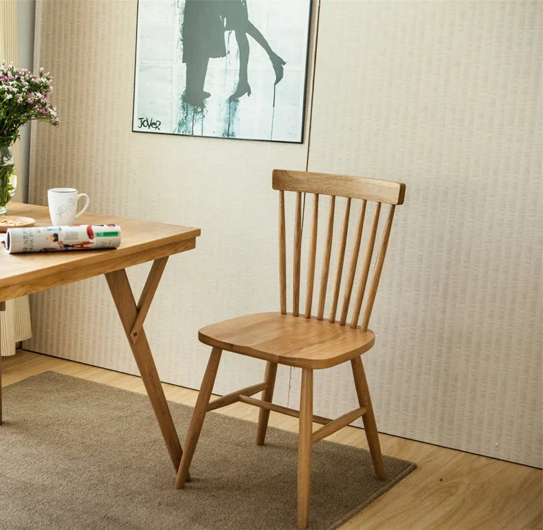 Стулья для кафе мебель из массива дерева кафе стулья минималистичный современный 84,5*46,5*43 см горячий классический дизайн Европейский