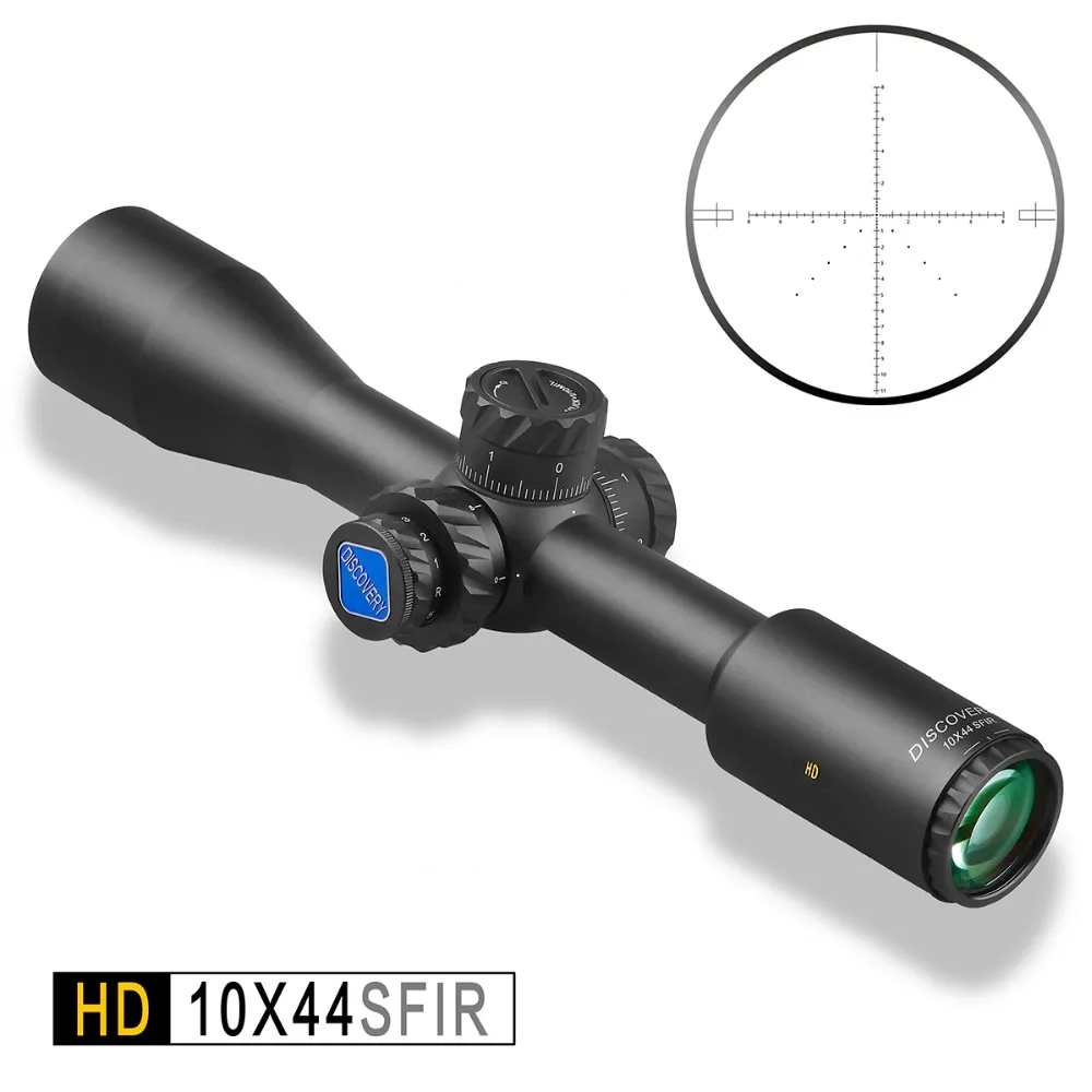 ديسكفري HD 10x44 SFIR DLTW SFP IR-MIL بندقية Riflescope البصرية البصر ل قناص التكتيكية رماية والقنص مع الإضاءة ديسكفري HD 10x44 SFIR DLTW SFP IR-MIL بندقية Riflescope البصرية البصر ل قناص التكتيكية رماية والقنص مع الإضاءة