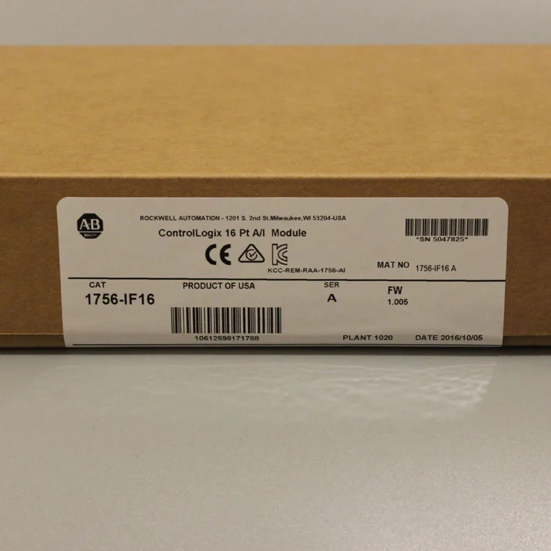 1756 IF16 1756IF16 PLC Controller New Have in stock