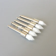 20 шт. коническая нейлоновая полировальная щетка стоматологический шлифовальный материал для наконечника