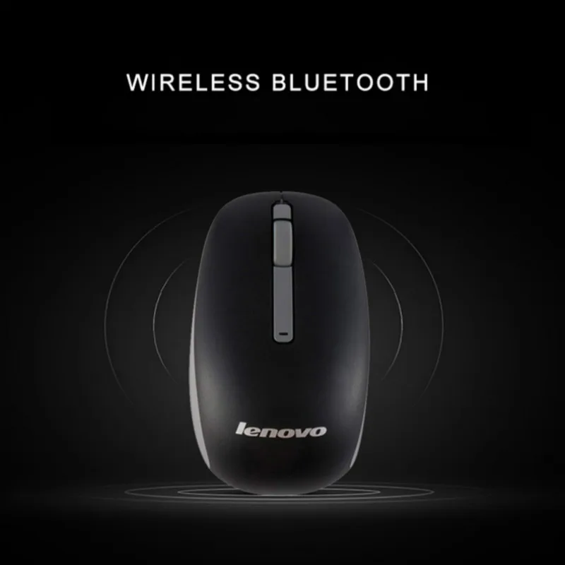 Lenovo bluetooth беспроводная мышь N130 желтый и черный опционально - Цвет: black