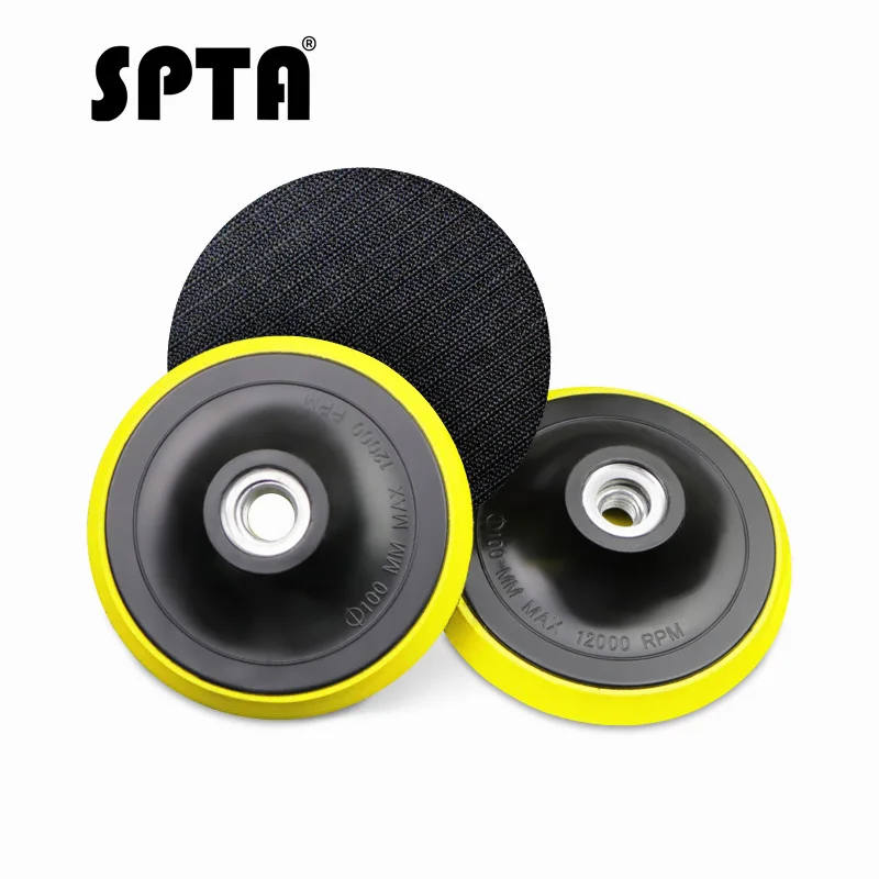 

SPTA 3 4 5 6 7 Inch Backing Plate Car Polishing Drill wheels Buffing Buffer Backer Pad Car Backer Plate Select Auto Buffer Sets
