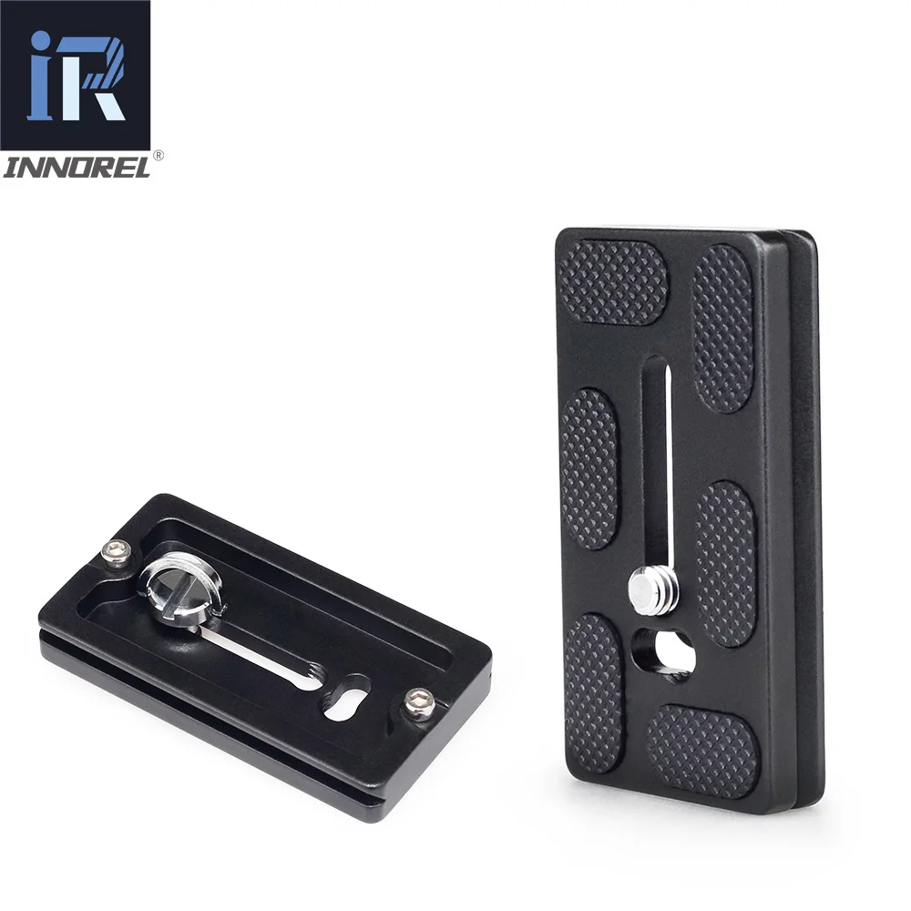 

INNOREL Q70 Universal Quick Release Plate for Panoramic Tripod Ball Head Compatible with Arca Swiss Spec DSLR Camera Accessories