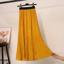 JAYCOSIN, новинка, модная женская летняя юбка с высокой талией и принтом, шифоновая облегающая повседневная юбка, большие размеры B