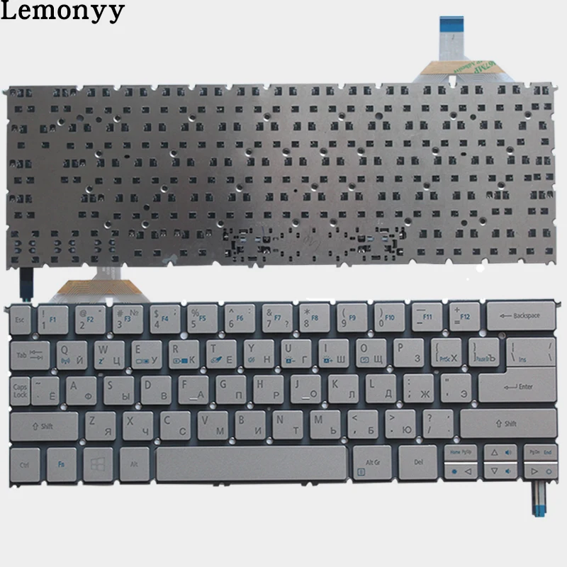 

NEW Russian laptop keyboard FOR ACER Aspire S7 S7-391 S7-392 MS2364 RU keyboard with backlight