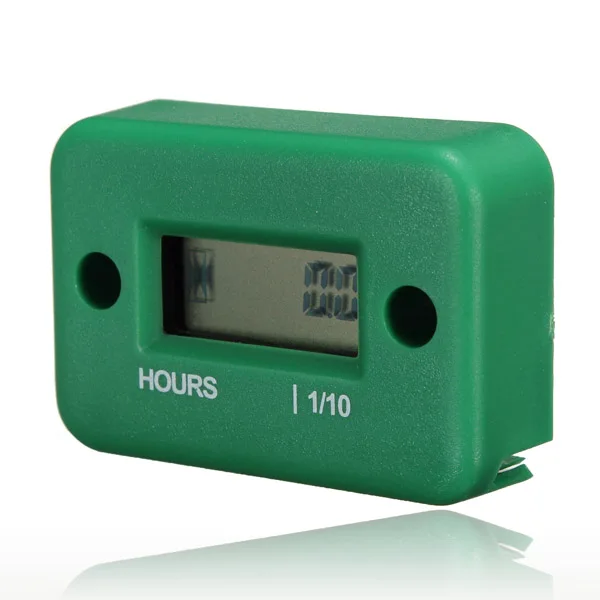 

1pc High Quality Digital Engine Tach Hour Meter Tachometer Gauge Inductive For Motorcycle Motor Stroke Engine Spark Hot