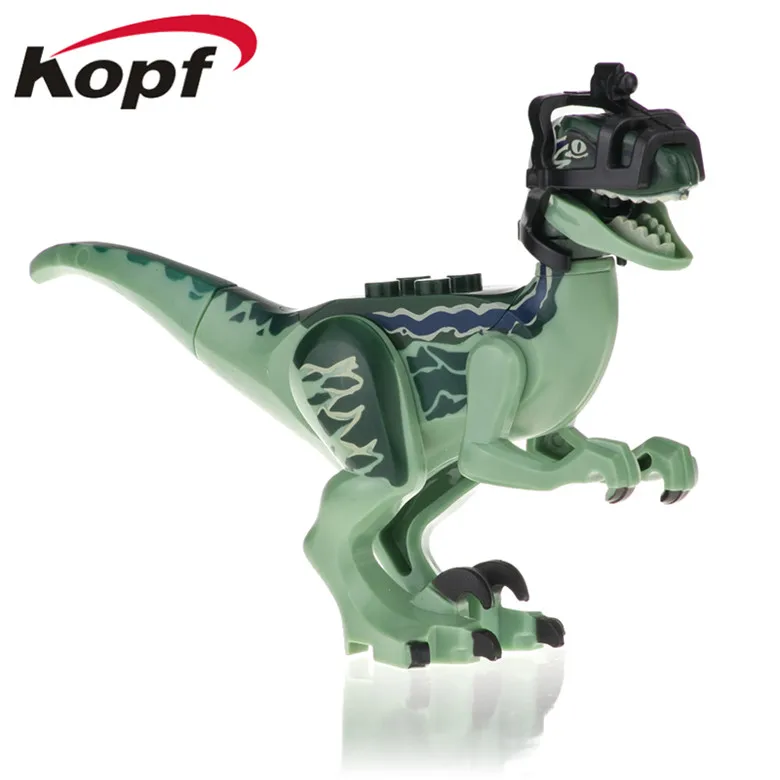 

Big Size Dinosaurs Plastics Animal Models Dilophosaurus Velociraptor Pteranodon Building Blocks Toys For Children Toys XH 1143