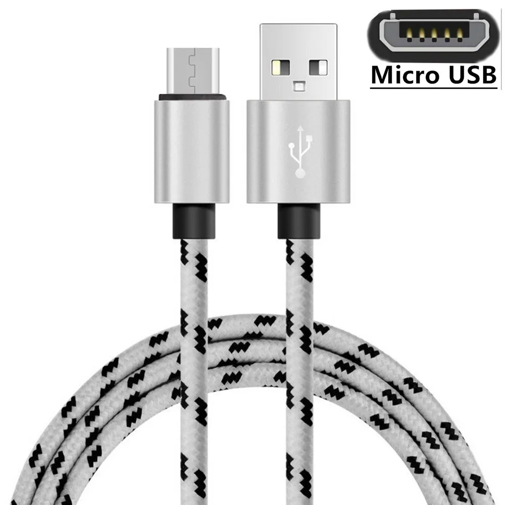 0,25 м/короткий 2 м 3 м Micro Usb телефонный кабель Usb кабель для передачи данных для huawei 8X P10 Lite P Smart Plus Y9 Asus телефон Lenovo зарядное устройство провода - Цвет: Белый