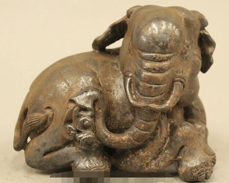 

Details about 3" Chinese Folk Feng Shui Pure Bronze Cute Lucky Elephant Auspicious Statue R0715