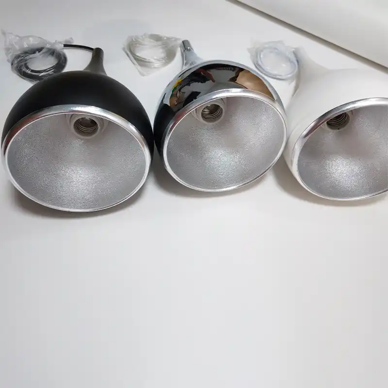 Lámpara colgante moderna de Bar, luces colgantes negras, Isla de luz
