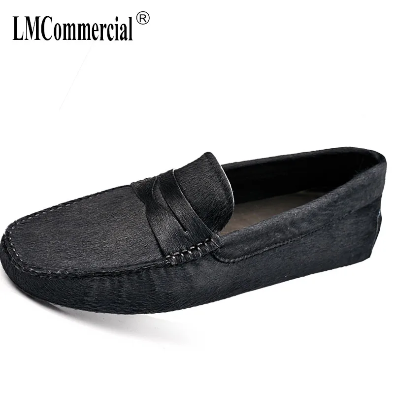 

2018 newspring and autumn British retro men shoes all-match cowhide men's s driving lazy shoes breathable Genuine Leather male