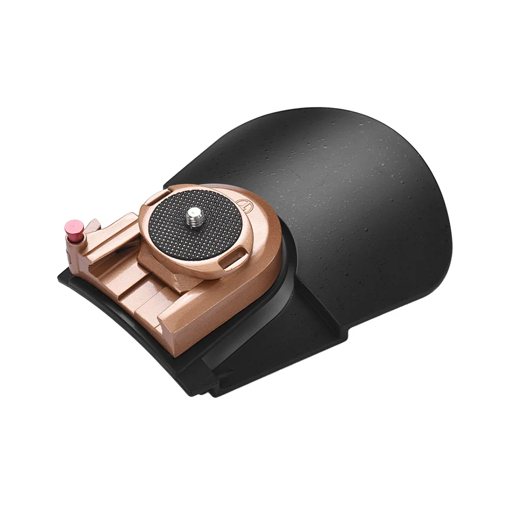 

Portable Waist Buckle with 1/4 Thread Screw Universal Quick Release Plate QR Plate Replacement for DSLR Camera Tripod Ball Head