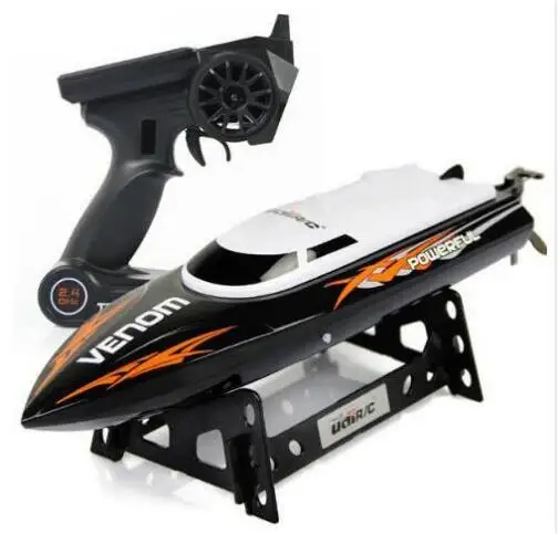 

Parkten UDI001 2.4G High speed 4CH Remote Control RC Boat Speedboat children's toy water speed boat summer toys