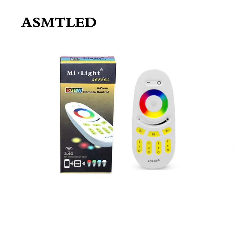

Mi Light Wireless 2.4G 4-Zone RGB RGBW Touch Screen RF Remote Controller Led Dimmer for mi light RGB RGBW bulb / led strip light
