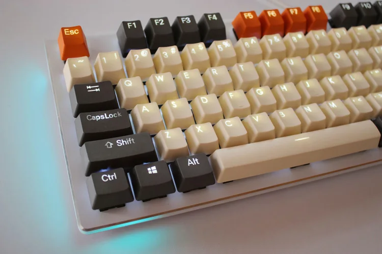 108-key OEM Carbon Keycaps PBT Double Shot для Cherry MX переключатели механических клавиатуры