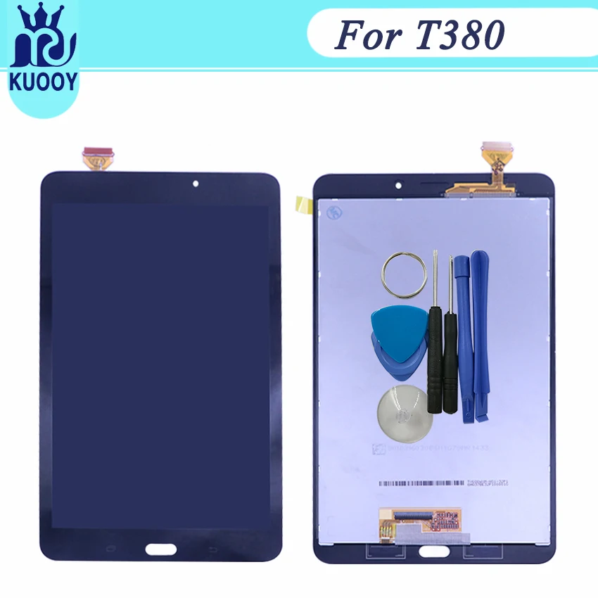 NEW 8 Inch LCD DIsplay Touch Screen Digitizer Assembly For Samsung Galaxy Tab A 8.0 T380 SM-T380 +Tools Free Shipping NEW 8 Inch LCD DIsplay Touch Screen Digitizer Assembly For Samsung Galaxy Tab A 8.0 T380 SM-T380 +Tools Free Shipping